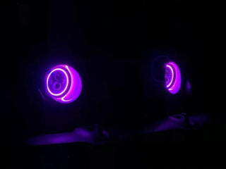 ORACLE 7" High Powered LED Halo Headlights ColorSHIFT (FRONT): Jeep Wrangler JL / Gladiator JT 2018-2026