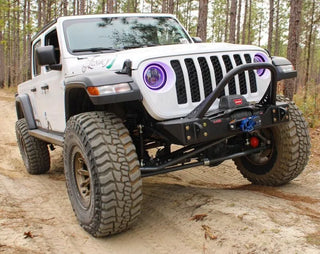 ORACLE 7" High Powered LED Halo Headlights ColorSHIFT (FRONT): Jeep Wrangler JL / Gladiator JT 2018-2026