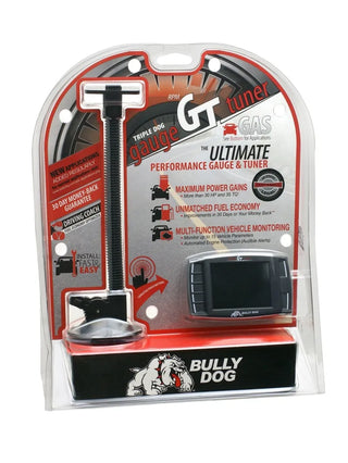 Bully Dog Triple Dog GT Gas Tuner and Gauge: Fits Dodge / Chrysler / Jeep / Ram (03-14)