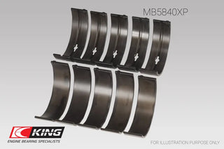 King Engine Bearings XP Series Main Bearing Set .026mm: Fits 5.7/6.1L HEMI