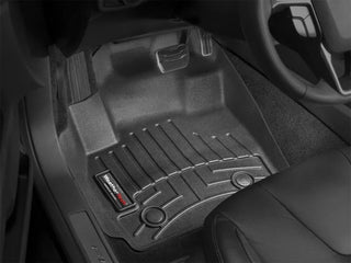 WeatherTech Front & Rear FloorLiners Black (F&R): Durango 2013-2015 2nd Row Bucket