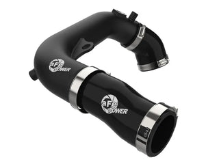 aFe BladeRunner 2.5" Hot Charge Pipe Black (FRONT): Jeep Wrangler JL 2024-2025 2.0L