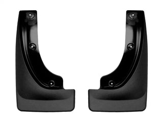 WeatherTech No-Drill MudFlaps (REAR): Fits Most Jeep Grand Cherokee L Models (2021-2024) - Black