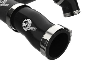 aFe BladeRunner 2.5" Hot Charge Pipe Black (FRONT): Jeep Wrangler JL 2024-2025 2.0L