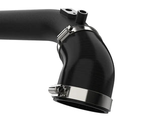 aFe BladeRunner 2.5" Hot Charge Pipe Black (FRONT): Jeep Wrangler JL 2024-2025 2.0L