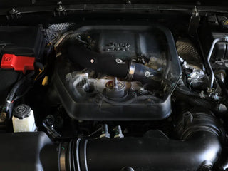aFe BladeRunner 2.5" Hot Charge Pipe Black (FRONT): Jeep Wrangler JL 2024-2025 2.0L