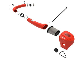 aFe Momentum GT Dry S Stage-2 Intake System (RED): Fits Chrysler / Dodge 3.6L V6 (11-23)