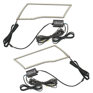 ORACLE Quad Headlight Halo Kit RGB+A ColorSHIFT+ Switchback (F&R): RAM 1500 2009-2018