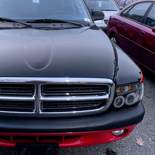 Spec D Projector Halo Headlights (Smoke): Dodge Dakota & Durango 1997 - 2004