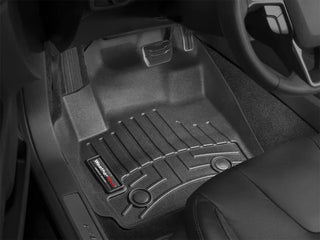 WeatherTech Front & Rear FloorLiners Black: 11-12 Grand Cherokee / Durango 2nd Row Bench