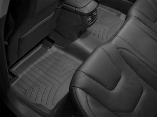 WeatherTech Front & Rear FloorLiners Black: 11-12 Grand Cherokee / Durango 2nd Row Bench