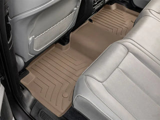 WeatherTech FloorLiner HP Rear Floor Mat: Fits Most Jeep Grand Cherokee Models (2022-2026) - Tan