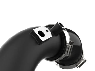 aFe BladeRunner Hot Charge Pipe 2.5" (FRONT): Jeep Wrangler JL 2018-2023 2.0L - Wrinkle Black