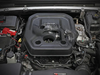 aFe BladeRunner Hot Charge Pipe 2.5" (FRONT): Jeep Wrangler JL 2018-2023 2.0L - Wrinkle Black