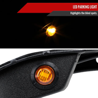 Spec D Flat Front Fender Flares w/ Switchback LED's (2pc): Jeep Gladiator 2020 - 2025