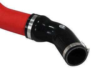 aFe BladeRunner 3" Hot Side Charge Pipe Red (INLET): RAM 1500 2014-2015 3.0L EcoDiesel