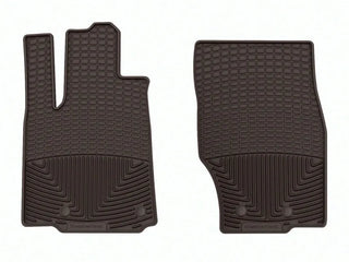 WeatherTech Front Rubber Mats - Cocoa: Fits Most Jeep Grand Cherokee Models (2011-2026)