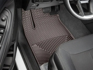 WeatherTech Front Rubber Mats - Cocoa: Fits Most Jeep Grand Cherokee Models (2011-2026)