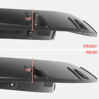 Spec D Riveted Style Fender Flares (Smooth Black, 4pc): Ram 2500 & 3500 2019 - 2024