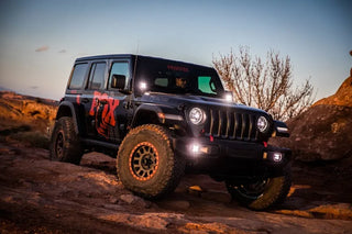 FOX Performance Series 2.0 Smooth Body Reservoir Rear Shock (REAR): Jeep Wrangler JL 2018-2026 2-3" Lift