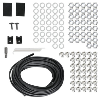 Spec D Riveted Style Fender Flares (Smooth Black, 4pc): Ram 2500 & 3500 2019 - 2024