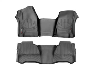 WeatherTech Front & Rear Floorliners Black: Jeep Wrangler Unlimited JL 2018-2026