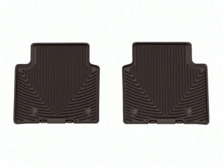 WeatherTech Rear Rubber Mats - Cocoa: Fits Most Jeep Grand Cherokee Models (2011-2026)