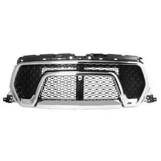 Spec D Rebel Style Grille (Chrome w/ Black Mesh): Ram 1500 2019 - 2024