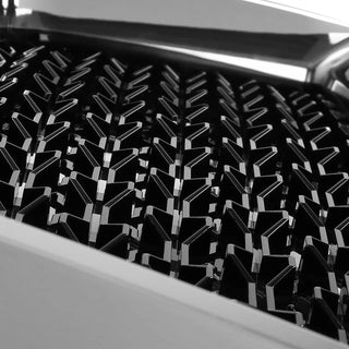 Spec D Rebel Style Grille (Chrome w/ Black Mesh): Ram 1500 2019 - 2024