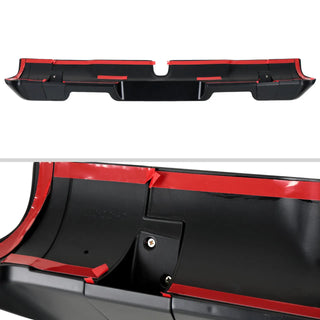 Spec D Rear Cab Spoiler (Matte Black, 3pc): Ram 1500 2019 - 2024