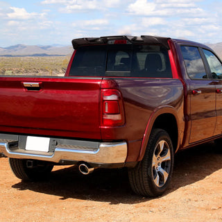 Spec D Rear Cab Spoiler (Matte Black, 3pc): Ram 1500 2019 - 2024
