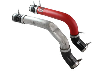 aFe BladeRunner 3" Hot Charge Pipe Red: RAM 2500/3500 2013-2018 6.7L Cummins