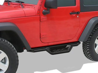 APS Side Armor Nerf Bars (Pair): Jeep Wrangler JK 2-Door 2007 - 2018