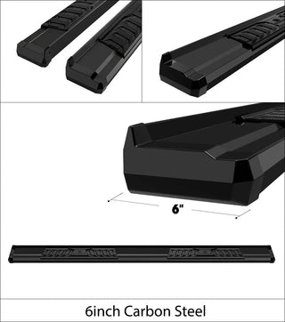 APS S Series Running Boards (Black, Pair): Jeep Grand Cherokee 2011 - 2021