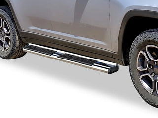 APS S Series Running Boards (Polished, Pair): Jeep Grand Cherokee 2022 - 2025
