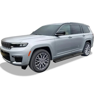 APS S Series Running Boards (Black, Pair): Jeep Grand Cherokee 2022 - 2025