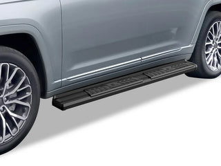 APS S Series Running Boards (Black, Pair): Jeep Grand Cherokee 2022 - 2025