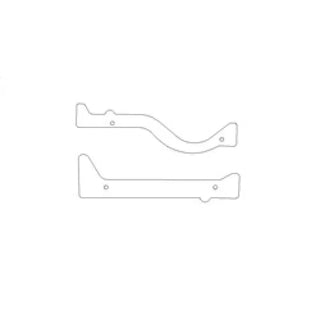 Cometic Gasket Fiber Intake End Seals Kit (F&R): Fits most Chrysler Magnum V8