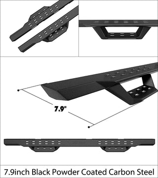 APS Side Armor RS Nerf Bars (Pair): Jeep Wrangler JL 4-Door 2018 - 2025