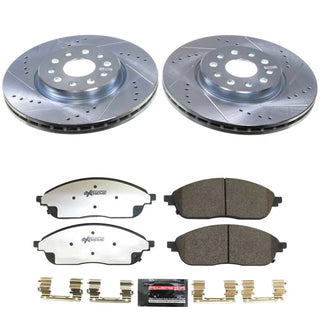 PowerStop Z36 Truck & Tow Brake Kit (FRONT): Jeep Grand Cherokee (2022-2026)