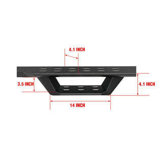 APS Side Armor RS Nerf Bars (Pair): Jeep Wrangler JL 4-Door 2018 - 2025