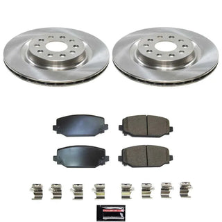 PowerStop Z17 Evolution Plus Ceramic Brake Kit (REAR): Jeep Grand Cherokee (2022-2026) w/ Hardware