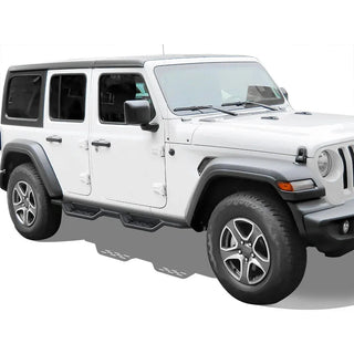 APS Side Armor Nerf Bars (Pair): Jeep Wrangler JL 4-Door 2018 - 2025