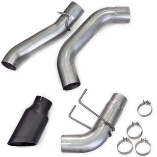 Banks Power Monster Exhaust System Black Tip (REAR): Fits RAM 2500/3500 2019-2026 6.7L Cummins Crew Cab Short Bed