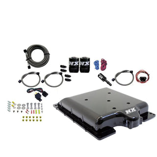 Nitrous Express Billet Supercharger Lid Nitrous Kit 100-300hp (FRONT): Fits Dodge 2015-2023 6.2L HEMI