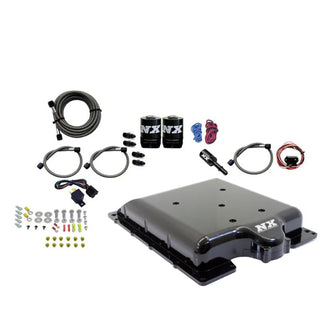 Nitrous Express Billet Supercharger Lid Nitrous Kit 100-300hp (FRONT): Fits Dodge 2015-2023 6.2L HEMI
