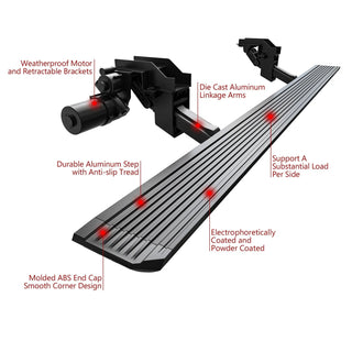 APS W Series Electric Running Boards (Pair) Quad Cab: Ram 1500 2013 - 2018