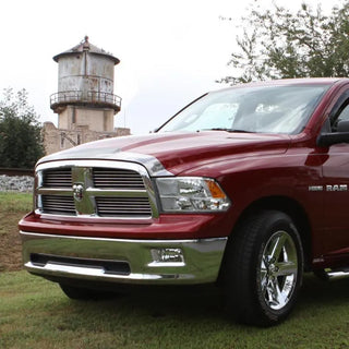 AVS Aeroskin Low Profile Hood Shield Chrome (Grille Fascia Mount): Chrysler 300 (2011-2014)