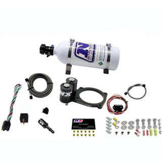 Nitrous Express Plate Nitrous System Spraybarless w/ 5lb Bottle: Dodge Demon / Challenger / Charger 2015-2023 6.2L HEMI