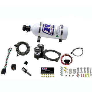 Nitrous Express Plate Nitrous System Spraybarless w/ 5lb Bottle: Dodge Demon / Challenger / Charger 2015-2023 6.2L HEMI